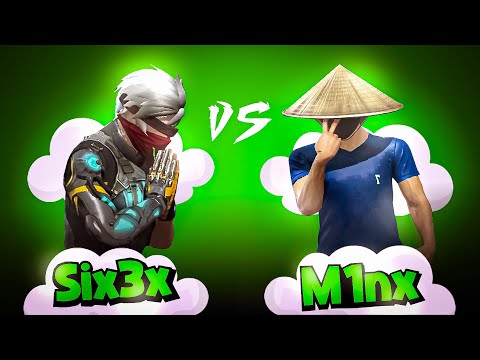 M1NX📲 vs @six3x_ 🖥️ god of headshot🗿