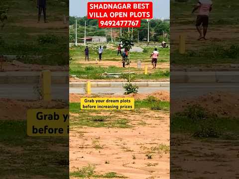 Shadnagar best villa open plots Hyderabad real estate #hyderabadrealestate #shadnagarplots #trending