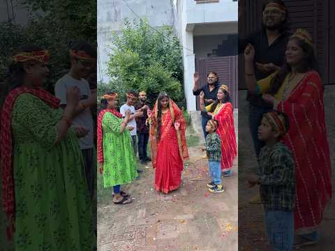 Ambe Ambe Bhawani Maa Jagdambe 🙏❤️ #shorts #jaimatadi #jagdamba #funny #comedyvideo