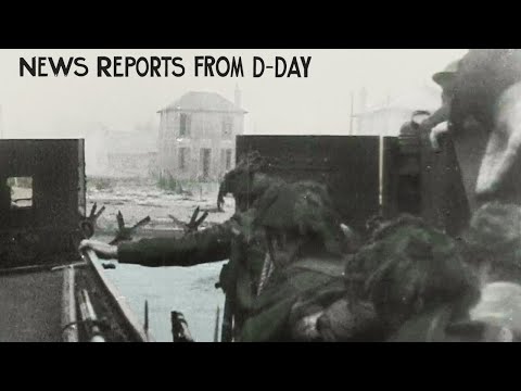 How Was D-Day Reported in 1944?