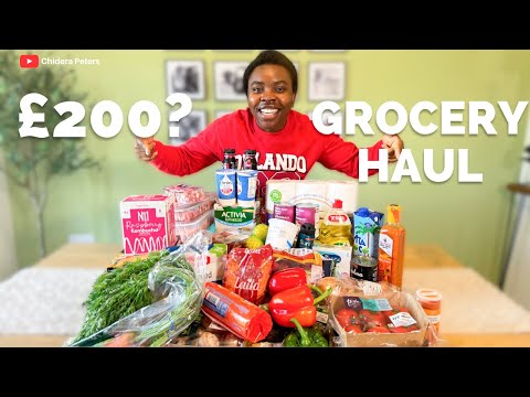 How Much We Spend on African Food & Groceries Monthly UK | PCOS Friendly