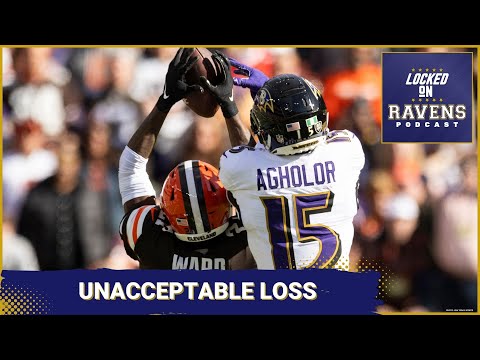 Baltimore Ravens beat themselves in UNACCEPTABLE loss to Cleveland Browns filled with mistakes