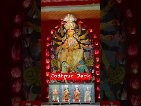 যোধপুর পার্ক দুর্গাপূজা I Jodhpur Park Durgapuja 2024 I Durgapuja 2024 #shorts #ytshorts