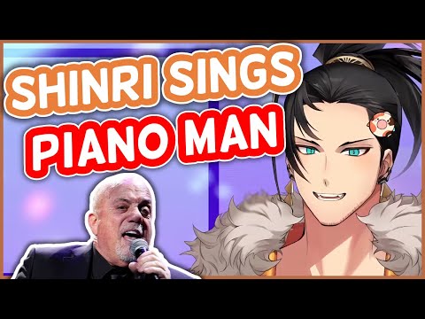 Josuiji Shinri - Piano Man | HololiveEN Karaoke [UNARCHIVED]