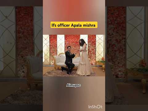 Engagement pic 🥰✨️IFS Officer Apala mishra ma'am 🔥💞#enjoy ll@aimupsc353