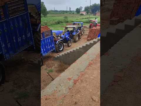 एक ट्रॉली को खींचने बुलाए कितने ट्रैक्टर #viral #tractor