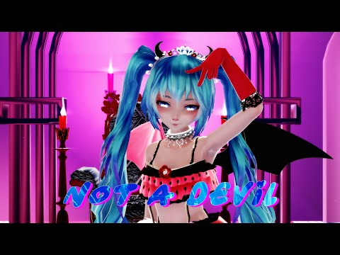 ≡MMD≡ Miku -  (Not) A Devil / デビルじゃないもん [4KUHD60FPS]