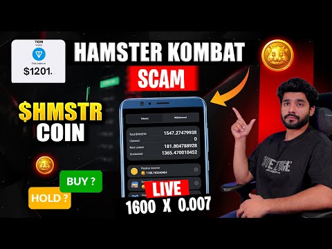 LIVE $HMSTR PRICE || HAMSTER KOMBAT SCAM || BOYCOTT || CHEATING IS BAD || LIVE Q & A