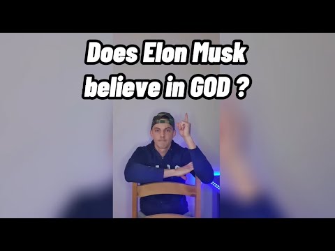 Does Elon Musk believe in God? #shorts #elonmusk