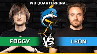 WC3 | WB Quarterfinal | [NE] Foggy vs Leon [HU] | Dolphin Warcraft Championship Cup Western QLF