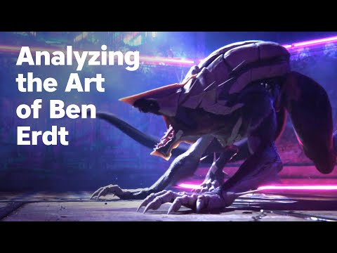 Analyzing the Art of Ben Erdt -- The Living Room