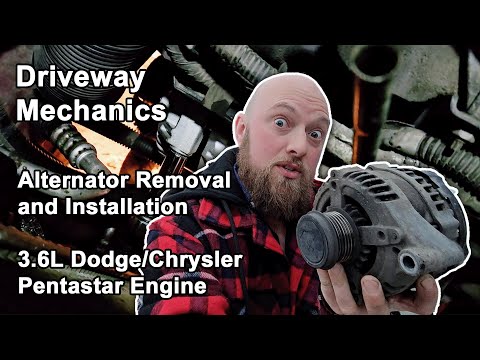 Alternator Removal and Install - Driveway Mechanics!