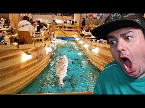 Catch A Fish From Your Table! In Japan!