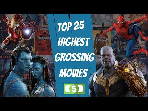 Top 25 Highest Grossing Movies of All Time