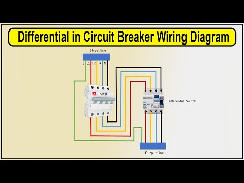 How to Make Differential in Circuit Breaker Wiring Diagram | Circuit Breaker