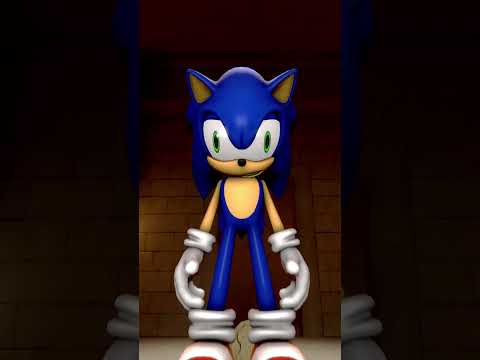 Sonic Becomes Super Sonic In The Balance Challenge #sonic #shorts