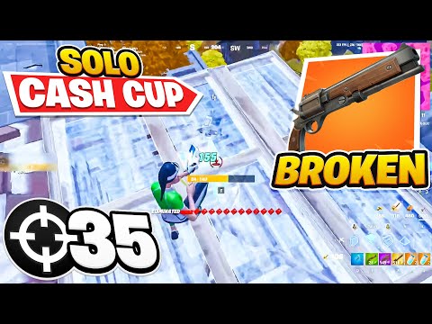 Pxlarized DESTROYS EVERYONE In Solo Cash Cup Again With NEW BROKEN ITEM!