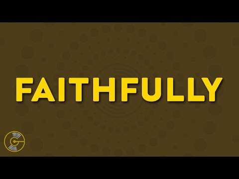 Journey - Faithfully (Lyrics)