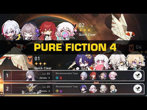 ALL THE FOLLOW UP I CAN FIT! | Pure Fiction 4 | Honkai: Star Rail 2.1