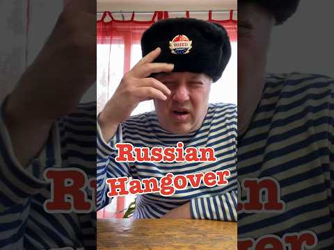 Russian Hangover #crazyrussiandad #hangover #hungover #russia #russian #pickles #hangovercure