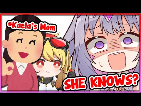 [ENG SUB/Hololive] Biboo was completely unaware that Kaela's mom knows about her