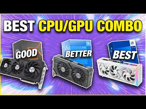 Best High-End CPU & GPU Combos in 2024!