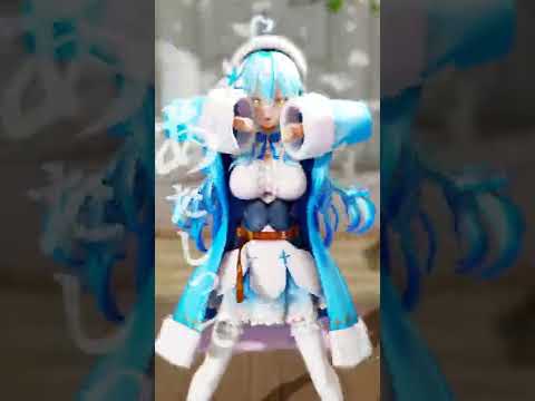 【ホロライブMMD】雪花ラミィがフォニィを歌って踊ってみた#shorts #ホロライブ #ホロライブmmd