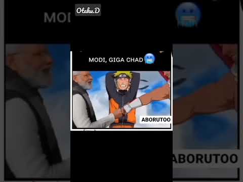 •× When Narendra Modi goes to anime world ×•