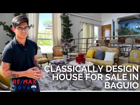 Property Tour #68: A Classically Designed House For Sale in Pinewoods Baguio