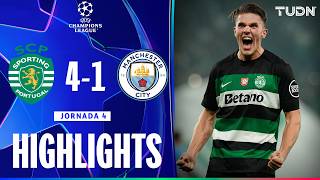 HIGHLIGHTS -  Sporting Lisboa vs Manchester City | UEFA Champions League 24/25 | TUDN