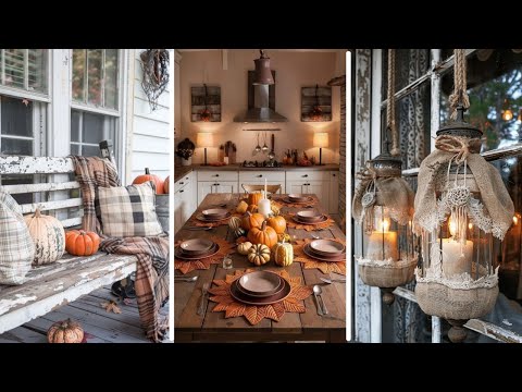 Rustic Farmyard Charm: Embrace the Simplicity and Natural Beauty of Autumn