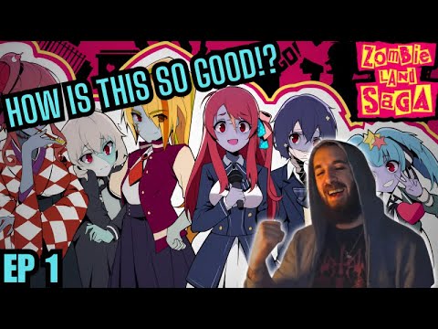 THIS ANIME IS SO FUN! Zombie Land Saga Episode 1 Reaction