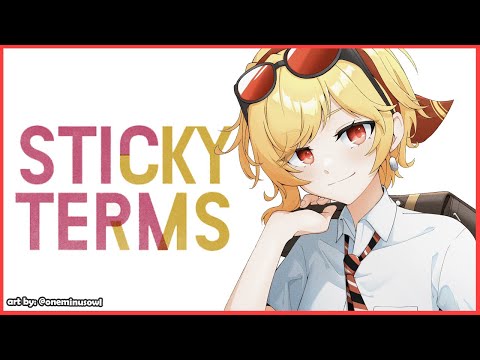 【Sticky Terms】lets learn new words!【Kaela Kovalskia / hololiveID】