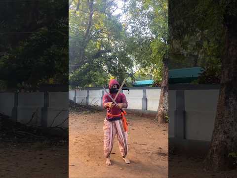 Indian Martialarts triple swords #martialarts #kalaripayattu #silambam #fitness #karate