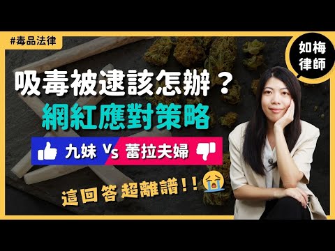 【毒品法律】深陷吸毒案件怎麼辦？如何聲請『戒癮治療』不被關？律師不建議 2 個常見無謂辯解｜如梅律師 EP01