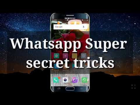 Whatsapp super trick 2018 || secret trick to secure whatsapp