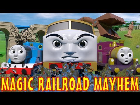 TOMICA Thomas and Friends Short 50: Magic Railroad Mayhem (TATMR Chase Parody)