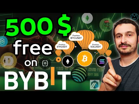 500 dollari gratis per aprire una posizione a leva su Bybit (BTC ETH SOL DOGE ARB JUP ETC FTM)