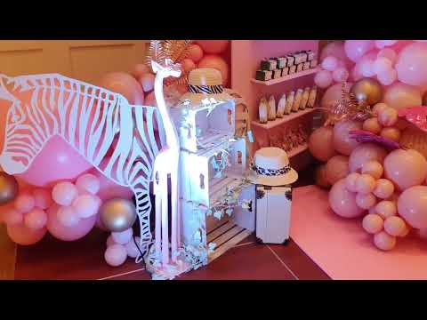 Balloon Garland | Pink Safari Decoration