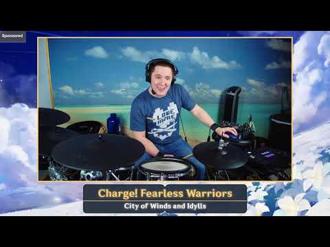 The8BitDrummer plays "Charge! Fearless Warriors" | Genshin Impact