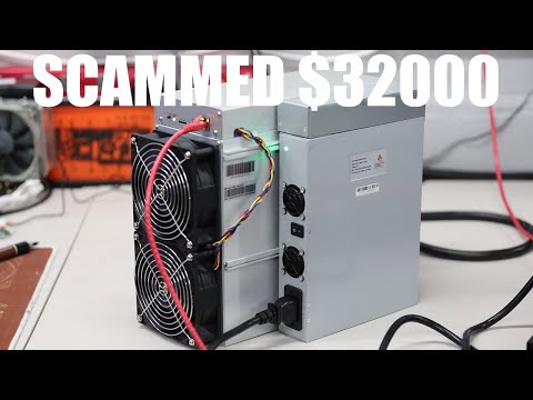 HE GOT SCAMMED $32000! Protect YOURSELF when trying to buy Crypto Mining Hardware.