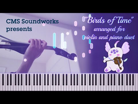 [COVER] Birds of Time - Enna Alouette × PrettyPatterns - violin & piano arrangement