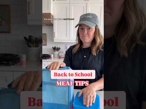 Back to School (Meal) Tips