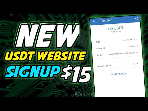 NEW USDT EARNING SITE USD MINING SITE 2023 WITHOUT INVESTMENT USDT EARNING WEBSITE