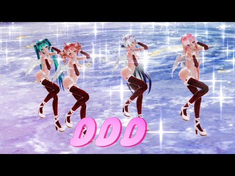 ≡MMD≡ Miku.Luka.Teto.Haku - DDD [4KUHD60FPS][Eng sub] HAPPY HALLOWEEN!!