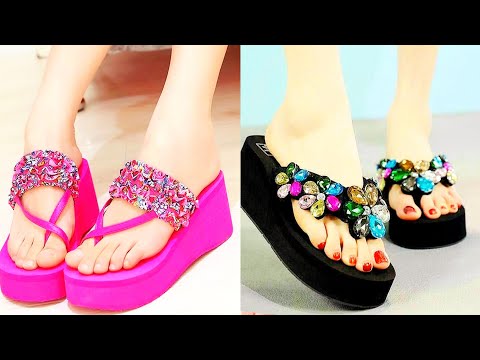 Gorgeous And Attractive Ladies Wedge Heels Shoes Ideas 2022-23