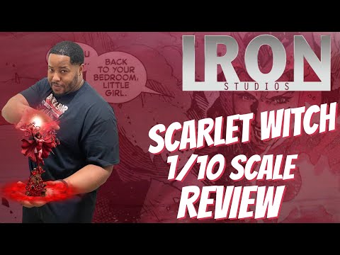 Scarlet Witch 1:10 scale statue|Iron Studios|Unboxing & Review