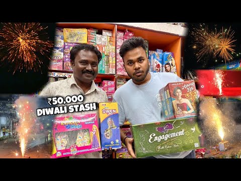 Diwali Stash 2024 Testing In Sivakasi 😱  SkyShot , Cock Brand , Sonny , Bullet , Nazi , Chakhri