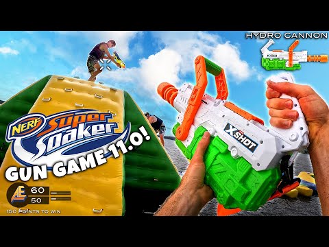 NERF GUN GAME | SUPER SOAKER EDITION 11.0 (Nerf First Person Shooter)