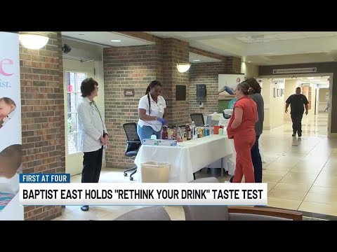 Baptist East hosts 'Rethink Your Drink' taste test event